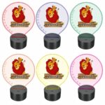 lampa led 3D personalizata regele leu