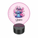 lampa led 3D personalizata stitch lilo