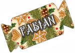 Cutie cadou de Craciun Personalizata, Bomboana, Lemn, 30x14 cm, CCDB015 - imagine 4
