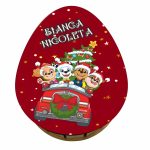 Cutie cadou de Craciun Ou Kinder Surprise, Personalizata, Lemn, Multicolor, CCDB044 - imagine 4