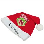 Caciula Personalizata de Craciun, Rosie, Mos Craciun, 42 cm, CMC009 - imagine 3