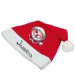 Caciula Personalizata de Craciun, Rosie, Mos Craciun, 42 cm, CMC013 - imagine 3