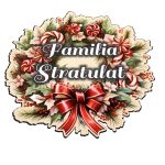 Coronita usa, Craciun, Personalizata, Multicolor, 35x34 cm, CUUV003 - imagine 3