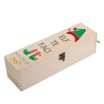 Cutie de vin, Craciun, Lemn, 35x10x10 cm, CVNCUV001 - imagine 5