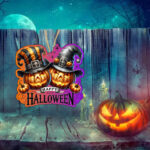 Decoratiune de Halloween, Happy Halloween, Multicolor, 40x38.5 cm, DH102 - imagine 2