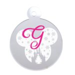 Glob Plexiglas, Craciun, Personalizat, Multicolor, 9cm, GLUV054 - imagine 3
