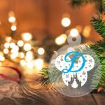 Glob Plexiglas, Craciun, Personalizat, Multicolor, 9cm, GLUV055 - imagine 2