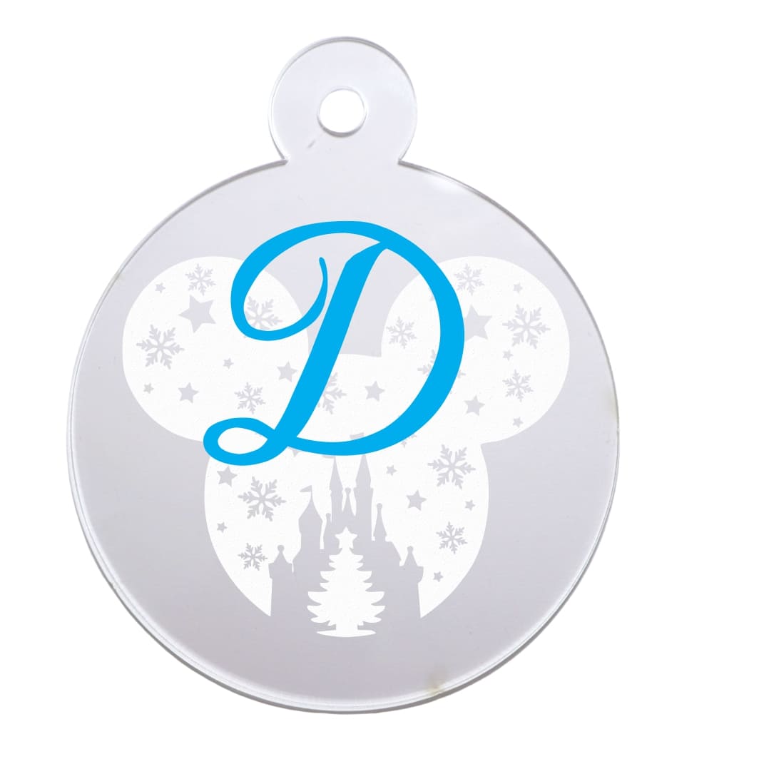 GLUV055 Glob Plexiglas, Craciun, Personalizat, Multicolor, 9cm, GLUV055 - imagine 1