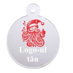 Glob Plexiglas, Craciun, Personalizat, Multicolor, 9cm, GLUV059