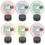 Lampa 3D personalizata, Craciun, multicolor, 22x18 cm, LVCUV004 - imagine 2