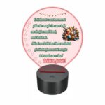 Lampa 3D personalizata, Craciun, multicolor, 22x18 cm, LVCUV004 - imagine 5