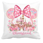 Perna personalizata , Craciun, Minnie Mouse, 40x40 cm, PC001