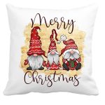 Perna personalizata , Craciun, Merry Christmas, 40x40 cm, PC013