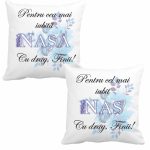 Perne personalizate , Nasi, 40x40 cm, PPN001