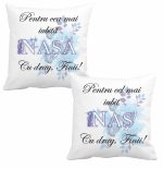 Perne personalizate , Nasi, 40x40 cm, PPN001