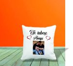 Perna personalizata , Cuplu, 40x40 cm, PVD001 - imagine 5