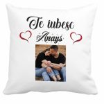 Perna personalizata , Cuplu, 40x40 cm, PVD001