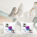 Perne personalizate, Cuplu, 40x40 cm, PVD005 - imagine 2
