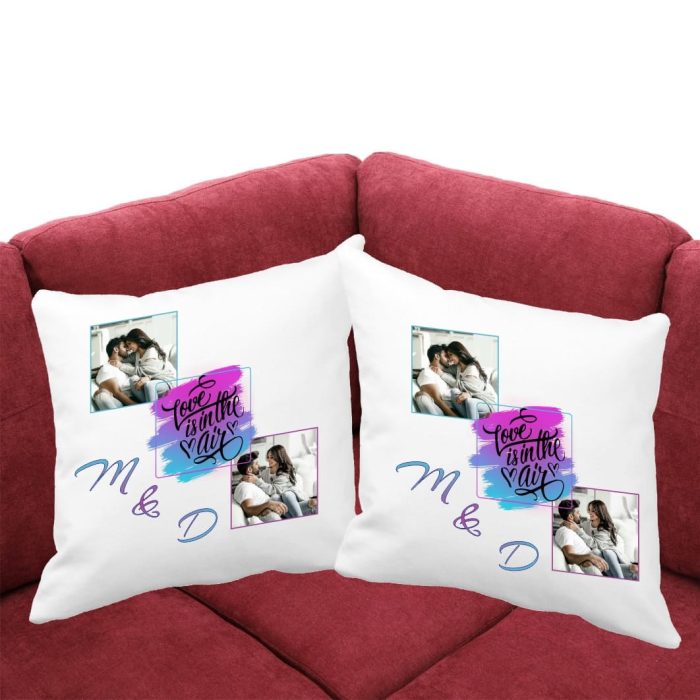 Perne personalizate, Cuplu, 40x40 cm, PVD005 - imagine 5