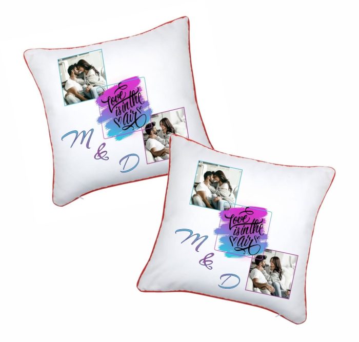 Perne personalizate, Cuplu, 40x40 cm, PVD005 - imagine 4