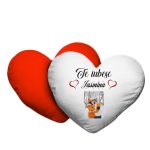 Perna personalizata , Cuplu, 40x32 cm, PVDI002 - imagine 3