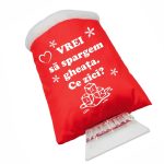 Racleta Personalizata de Craciun, Rosie, 24 cm, RMGH002 - imagine 3