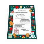 Scrisoare Mos Craciun, Lemn, 20x15 cm, SMCUV003 - imagine 4