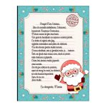 Scrisoare Mos Craciun, Lemn, 20x15 cm, SMCUV006 - imagine 2