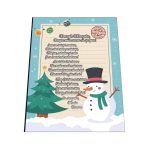 Scrisoare Mos Craciun, Lemn, 20x15 cm, SMCUV009 - imagine 4