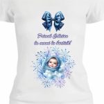 Tricou Personalizat Craciun, Dama, Gravida, TC62 - imagine 2