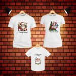 Set 3 Tricouri Personalizate de Craciun, Familie, TC66 - imagine 3