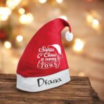 caciula mos craciun personalizat santaclaus