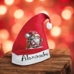 caciula mos craciun personalizata pescar