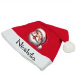 caciula mos craciun personalizata vesel