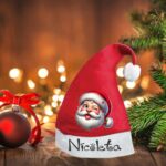 caciula mos craciun personalizata vesel