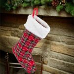 ciorap craciun carouri rosii