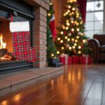 ciorap craciun carouri rosii