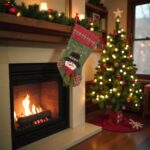 ciorap craciun om zapada verde