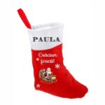 ciorap craciun personalizat mos craciun