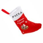 ciorap craciun personalizat mos craciun