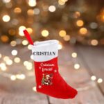 ciorap craciun personalizat ren bradut