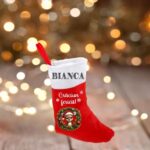 ciorap craciun personalizat ren coronita