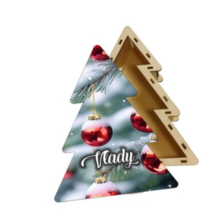 cutie dulciuri craciun brad globuri