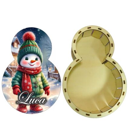 cutie dulciuri craciun om zapada verde