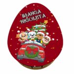 cutie dulciuri craciun ou kinder catelusi