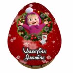 cutie dulciuri craciun ou masha rosu