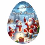 cutie dulciuri craciun ou mos craciun