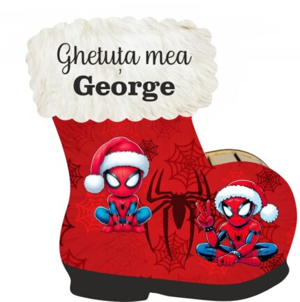 ghetuta dulciuri rosie spiderman
