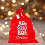 sac mos craciun personalizat bluey