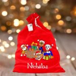 sac mos craciun personalizat paw cadouri